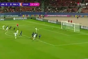 日本加時最后一分鐘手球送點，法國點射絕殺日本瞬間全場沸騰！