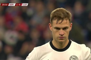 格納布里造紅點(diǎn)套餐！基米希主罰穩(wěn)穩(wěn)命中！德國(guó)2-0領(lǐng)先盧森堡！