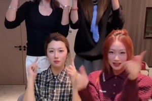 趙繼偉和高詩巖媳婦一起跳舞！他們這個(gè)閨蜜團(tuán)顏值都好高啊??