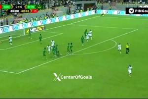 這球漂亮！馬內精彩任意球破門，幫助塞內加爾隊領先