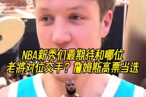 NBA新秀們最期待和哪位老將對位交手？詹姆斯高票當(dāng)選第一