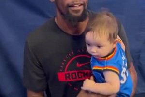 杜蘭特這帶娃天賦如何？