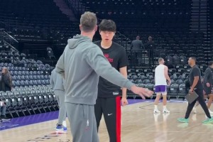 機會來了！英語有長進的楊瀚森本月接受斯普利特指導已不需翻譯