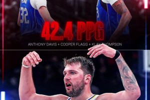 湖蜜跪謝Nico！東契奇目前場(chǎng)均45.3分，比濃眉+弗拉格+克萊總和還多??